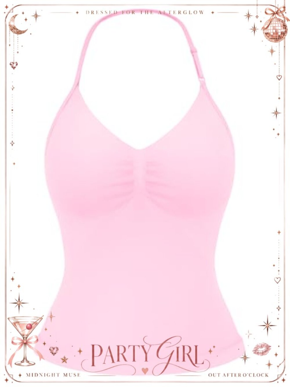 YEOREO Halter Workout Tank Top with Built-in Bra Adjustable Straps